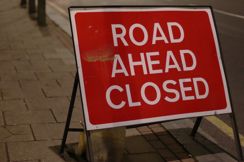 Road Closed from A303