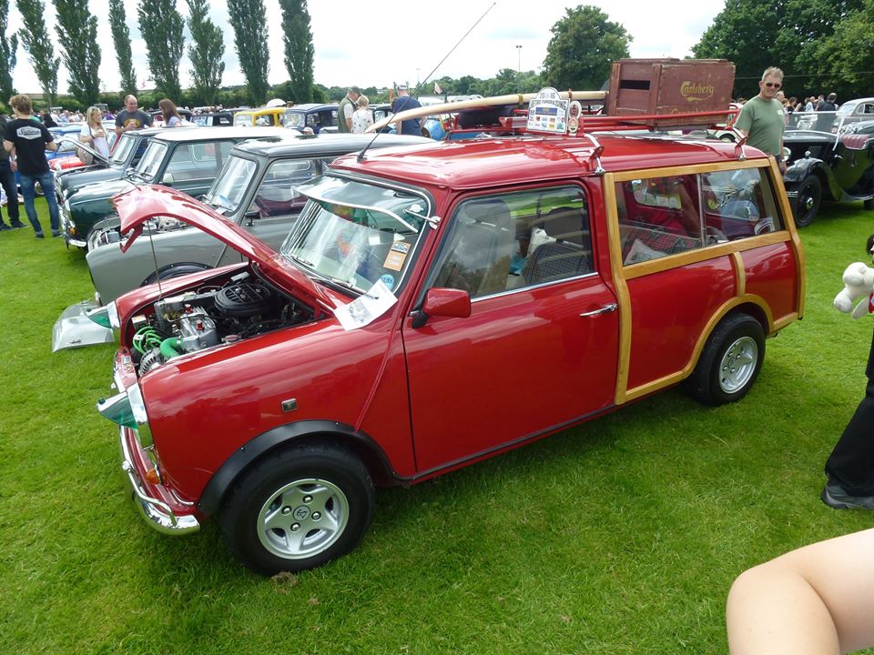 Official campsite for the Martock Retro Fundraising Calvalcade, Sunday 2nd July 2017
