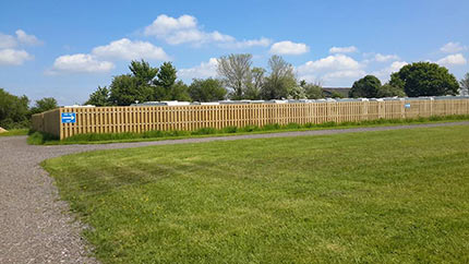 Secure storage for caravans